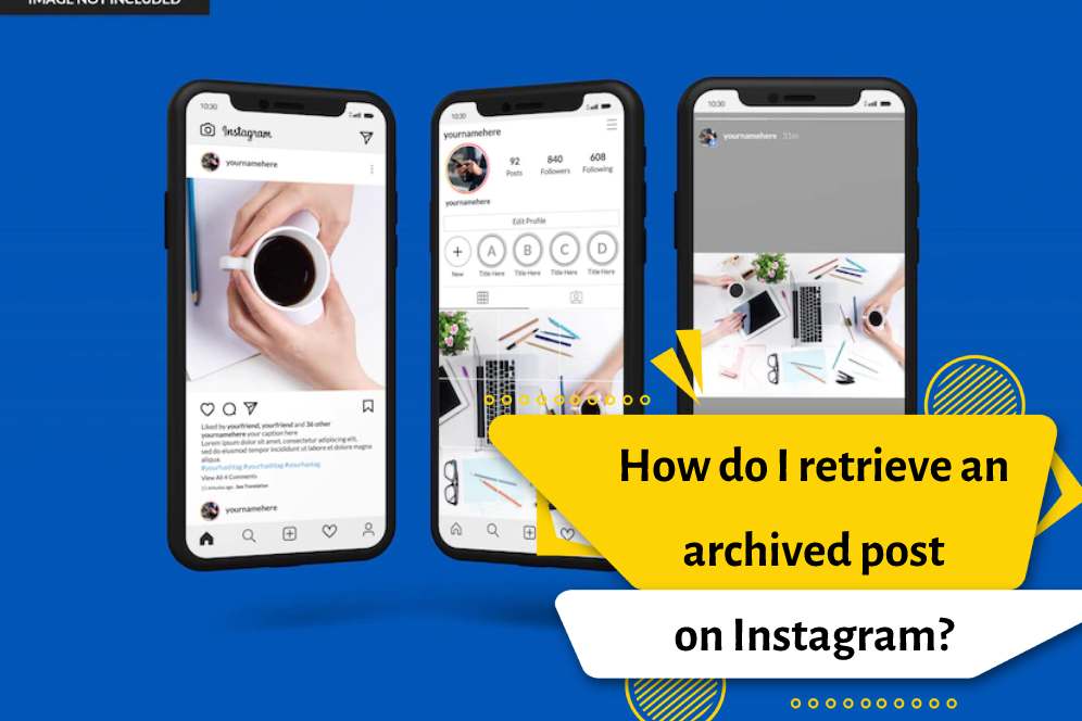 How do I retrieve an archived post on Instagram?