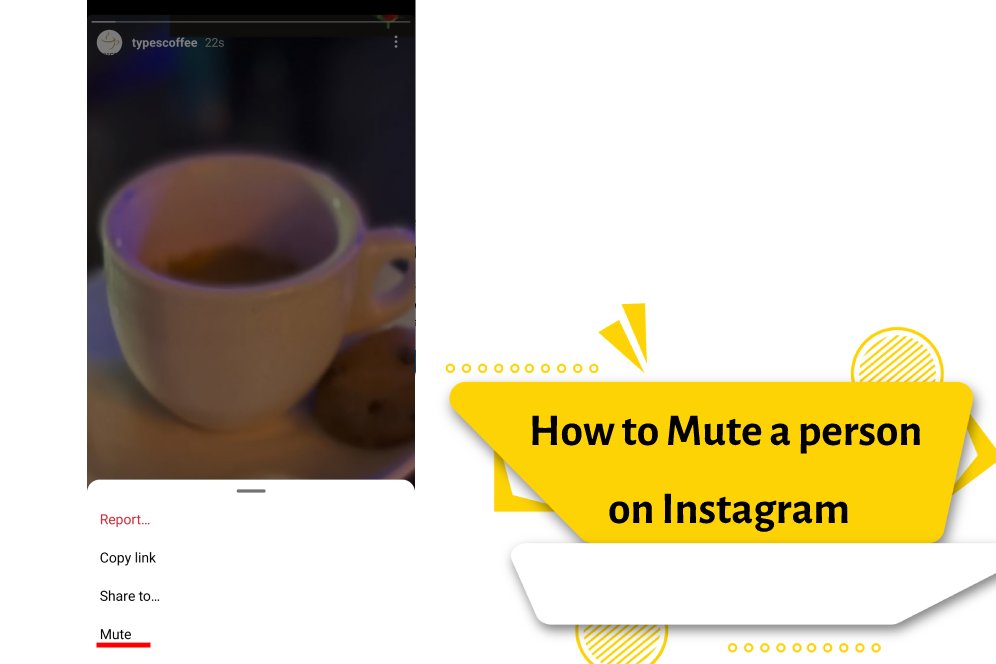 How to Mute a person on Instagram