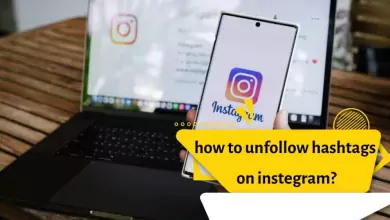 how to unfollow hashtags on instegram