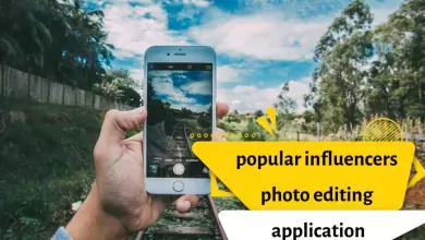 popular influencers photo editing application