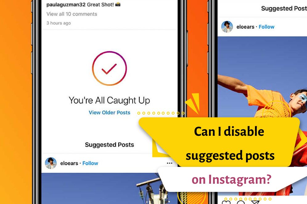 Can I disable suggested posts on Instagram?