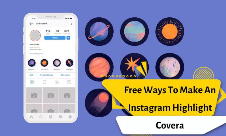 Free Ways To Make An Instagram Highlight Cover