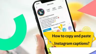 How to copy and paste Instagram captions?