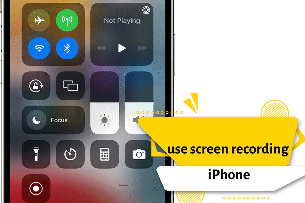 use screen recording iPhone