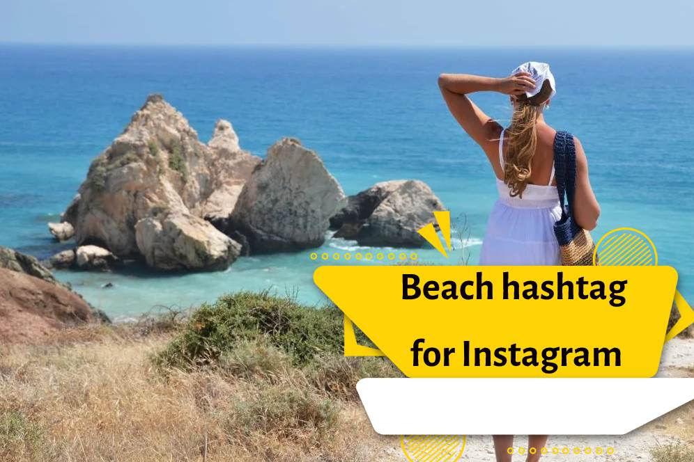 Beach hashtag for Instagram