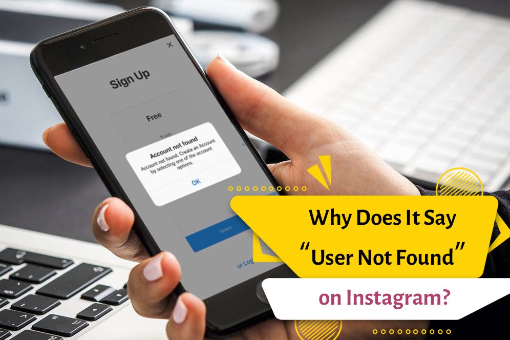 Solving the user not found problem on Instagram