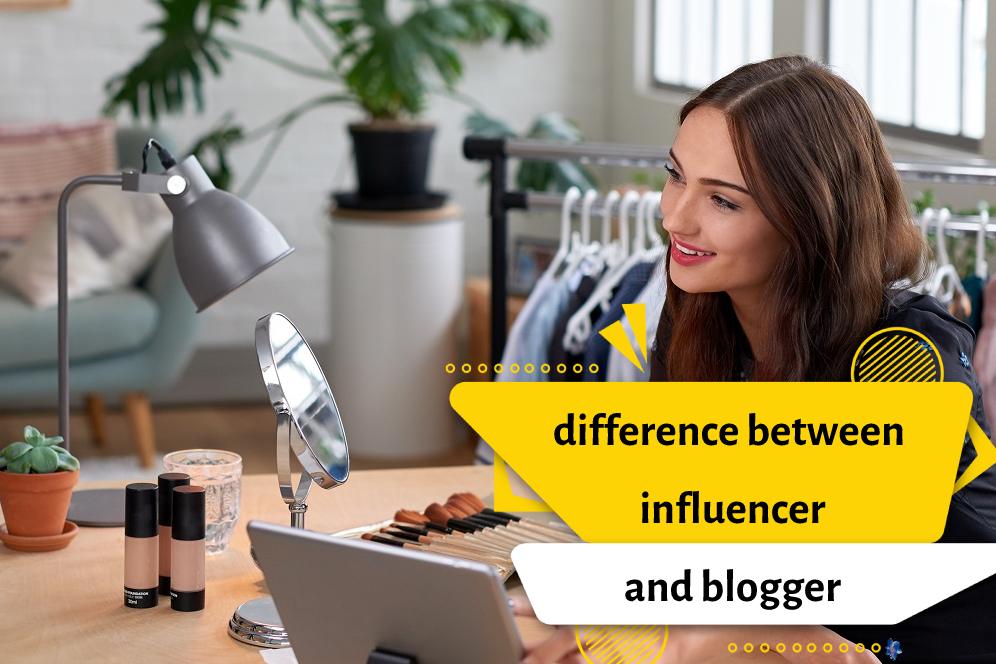 difference between influencer and blogger