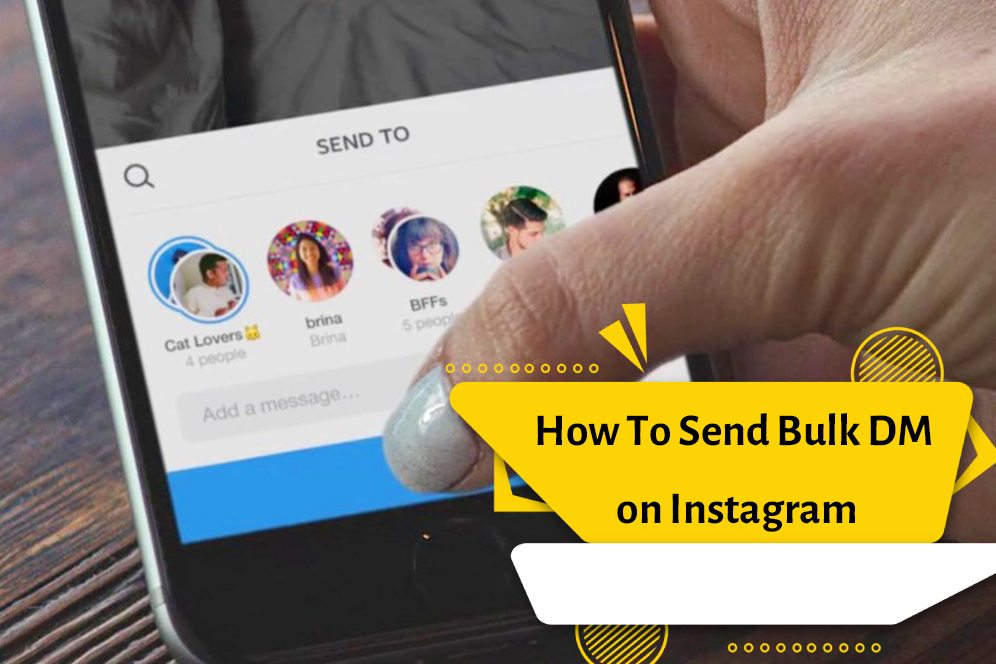 How to send mass messages on Instagram?