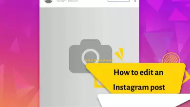 How to edit an Instagram post