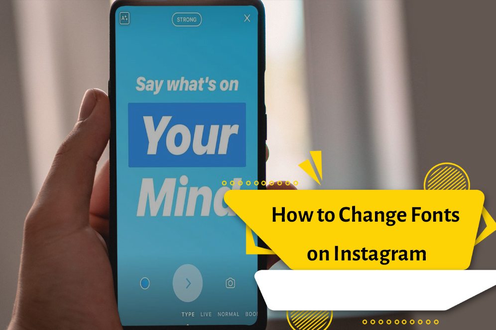 how to get different fonts on instagram story