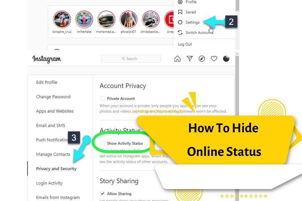 How To Hide Online Status