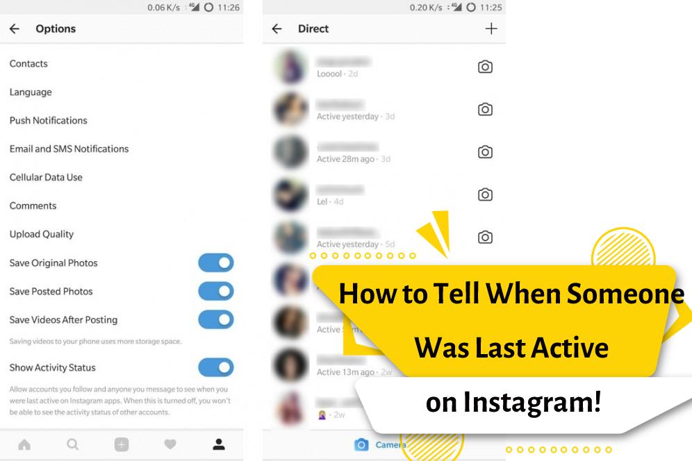 How to Tell When Someone Was Last Active on Instagram!