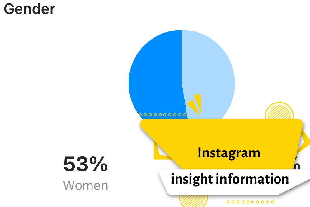 Instagram insight information