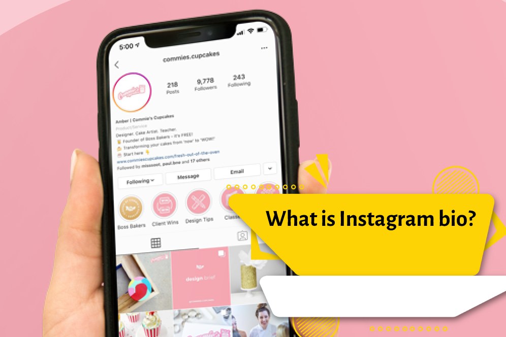 What is Instagram bio?