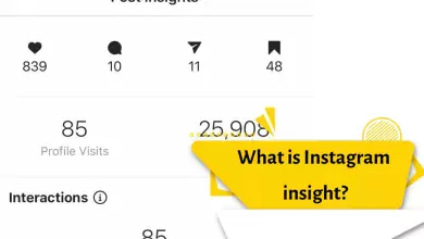 What is Instagram insight?