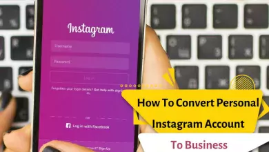 How To Convert Personal Instagram Account To Business