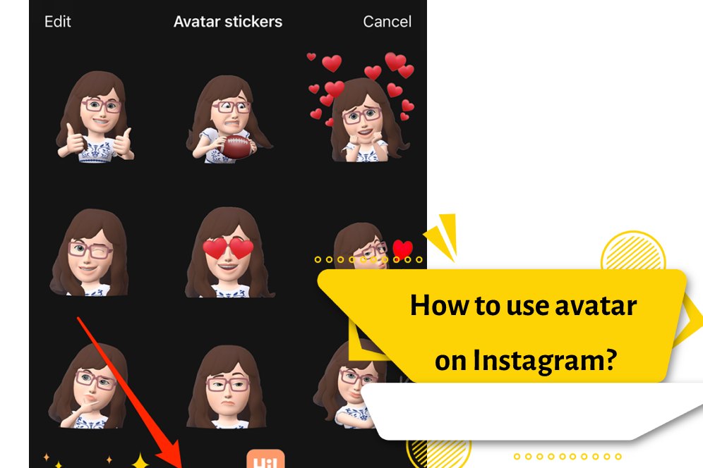 How to use avatar on Instagram?