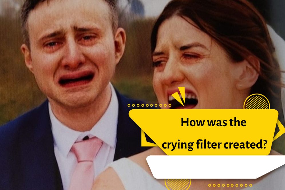 How was the crying filter created?