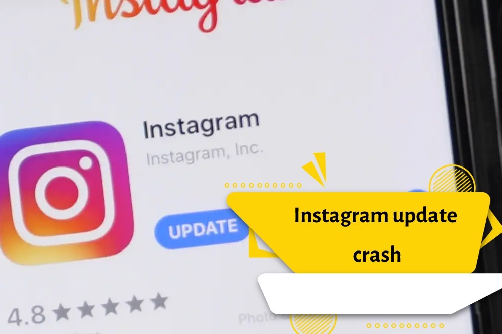 Instagram update crash