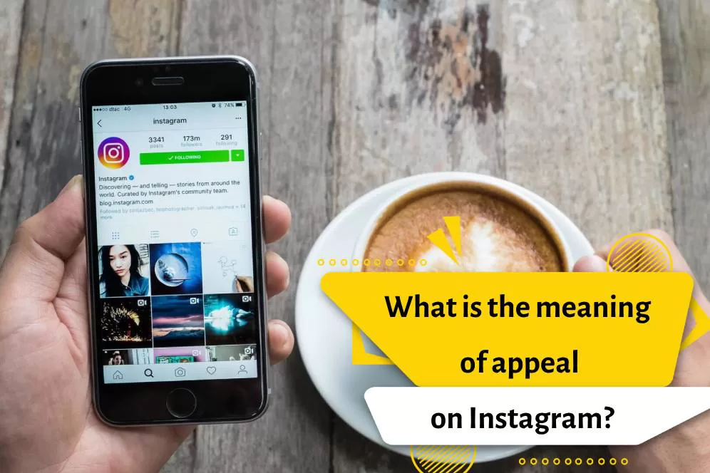 What is the meaning of appeal on Instagram?